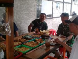 Warung Hik Pak Kosim Jadi Sasaran Komsos Babinsa Keprabon, Ternyata Ini Tujuannya