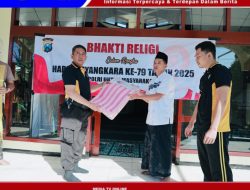 Wujudkan Rasa Hormat Kepada Pahlawan, Polres Jember Gelar Aksi Bersih Tugu Palagan Jomerto