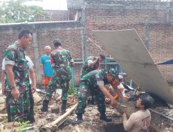 Babinsa Bangun Rumah, Wujud Nyata Kebersamaan
