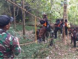 Koramil Nogosari Terapkan Prinsip Kedisiplinan Kepada Siswa SMKN 1 Nogosari