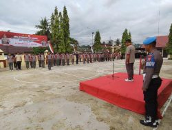 Polres Sinjai Gelar Apel Pembukaan Lomba Dalam Rangka Hari Bhayangkara ke-79.