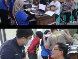 Polres Bangka Tengah Gelar Rikkesla Tahun 2025, Seluruh Personel Jalani Pemeriksaan Kesehatan Berkala.