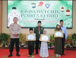 Menjelang Hari Bhayangkara ke-79, Polres Kediri Mengadakan Lomba Da’i Cilik.