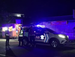 Jaga Keamanan dan Kelancaran Lalu Lintas, Satlantas Polres Sinjai Intens Patroli Malam.