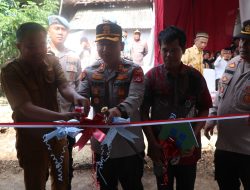 Kepedulian Kapolres Lebak – Polda Banten Lakukan Bedah Rumah Dalam Rangka HUT Bhayangkara Ke-79