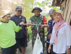 Babinsa Nogosari Dampingi Kegiatan Ubinan untuk Prediksi Hasil Panen Padi