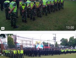 TNI-Polri Bersinergi Amankan Pengesahan Warga Baru PSHT di Boyolali