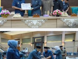 PEMKAB BARITO KUALA SAMPAIKAN RANPERDA PERUBAHAN APBD 2025 DAN RPJMD 2025–2029 DI SIDANG PARIPURNA DPRD