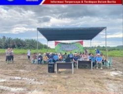 Kapolsek Mendo Barat Melaksanakan Penanaman Jagung Serentak Kuartal III