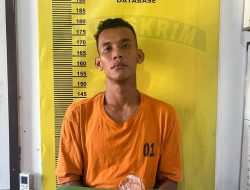 Polsek Batang Gansal Tangkap Pengedar Narkotika Jenis Sabu