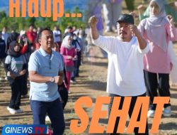 Semarak Senam Bersama Bupati Monadi, Wujudkan Masyarakat Kerinci Sehat Dan Bugar