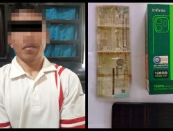 Curas di Banjit, Polisi Ringkus Pelaku Curas Sepeda Motor dan Handphone