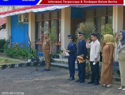 SMK Penerbangan Angkasa Nasional Resmi Gelar Upacara Perdana di Gedung Baru Eks Bandara Depati Amir