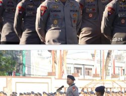 Pesan Penting Dansat Brimob Polda Sulsel di Apel Gabungan