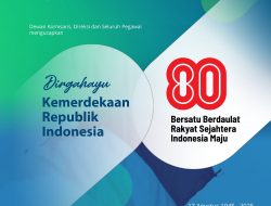 Dewan Komisaris, Direksi Dan Seluruh Pegawai Bank Kalsel Mengucapkan Dirgahayu Republik Indonesia Ke-80