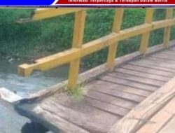Jerambah Kayu Desa Kace Timur Rusak Parah Warga Minta Untuk Diperbaiki 
