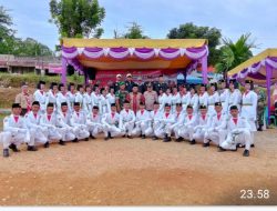 Camat Daiman Nasution, S.Pd Kukuhkan Paskibra Kecamatan Sinunukan.