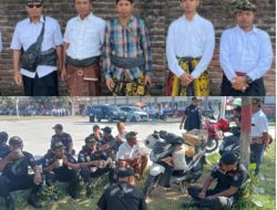 Kades dan Perangkat Desa Bunkate Ikut Upacara Bendera 17 Agustus 2025 di Kecamatan Jonggat