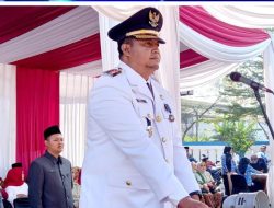 Camat Solokan Jeruk Rahmattulah Mukti Prabowo Pimpin Upacara Bendera HUT RI Ke-80 Sampaikan Amanat Bupati Bandung.