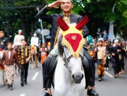 Tampil Memukau Dengan Busana Adat Tatar Ukur, Simbol Kebanggaan Sejarah Kabupaten Bandung.
