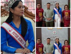 Putri Darah Batak : Bupati Humbahas Sambut Kehadiran Putri Remaja Sumut 2025 Sharon JZ Simbolon