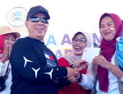 Silaturahim Tiga  Dekade Senam Sehat Bersama AHY, Nostalgia Berikan Warna Baru Ribuan Peserta Sebut Nama “ASEP IKHSAN LANJUTKAN 2029”