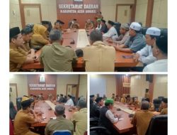 Wabup Aceh Singkil Terima Audiensi Himpunan Ulama Dayah Aceh