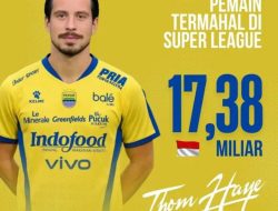 Thom Haye “The Profesor” Akan Menjadi Pemain Timnas Indonesia Dengan Harga Bayaran Tertinggi Di BRI Super Leaque