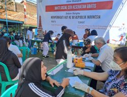 200 Warga Citeureup Ikuti Cek Kesehatan Gratis, Tri Rahmanto Dukung AMAN Indonesia.