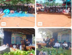 Ribuan Warga Hadir Dalam Acara Perayaan Maulid Nabi Muhammad SAW di Desa Peucangpari.