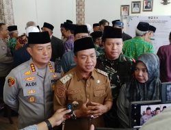 Kang DS dan Forkopimda Ajak Para Tokoh Agama Doa Bersama dan Deklarasi Damai Keutuhan NKRI dan Perdamaian di Kabupaten Bandung.