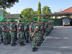 Kodim 0724/Boyolali Gelar Apel Siaga dan Patroli Gabungan Jaga Kondusivitas Wilayah