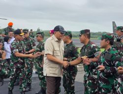 Bupati Way Kanan Ayu Asalasiyah Menerima Kunjungan Kerja Menteri Pertahanan Republika Indonesia & Panglima TNI Ke Way Kanan.