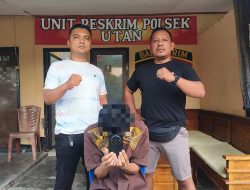 Polsek Utan Menangkap Terduga Pelaku Pencurian Handphone di Balebrang Beserta Barang Bukti.