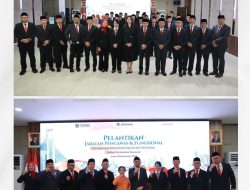 Lima Pejabat Pengawas Kantor Pertanahan Kota Cilegon Resmi Dilantik