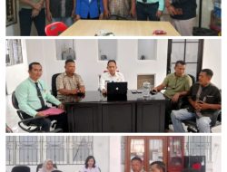 PENGURUS &  PENGAWAS KOPERASI JASA PENGANGKUTAN UMUM RAJAWALI AUDIENSI KE DINAS KOPERASI PROPINSI SUMUT