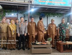 Peresmian Dapur Gizi Bestungil di Sumbawa Dapat Dukungan Penuh Kepolisian