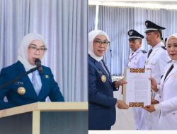 Bupati Way Kanan Lantik Kepala Kampung PAW dan Penjabat Kepala Kampung