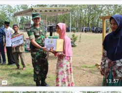 Karya Bakti TNI Manunggal Guyub Rukun Ke-22 Tahun 2025, Jatuh di Desa Sepat Masaran