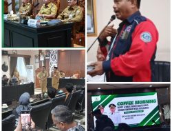 SAMBUT HANGAT PEMKAB BATOLA GELAR COFFEE MORNING BERSAMA MEDIA KERJASAMA, YUDAY WARTAWAN GINEWS TV DIAKUI DAN DIPUJI BUPATI BAHRUL ILMI.