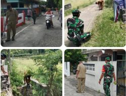 Babinsa Andong Dampingi Survei Jalan Baru, Dorong Peningkatan Infrastruktur Desa