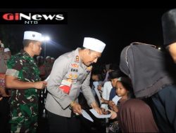 ‎Berbagi Kasih di Moment Maulid Nabi Muhammad SAW, Polres Loteng Santuni Anak Yatim