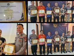 Aktif Dalam Implementasi Digitalisasi Platform, KA KPPN Kotabumi Berikan Piagam Penghargaan Kepada Polres Way Kanan