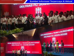 LAUNCHING TEAM DELTRAS JELANG PEGADAIAN CHAMPIONSHIP 2025/2026