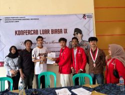 SAH Musail Waedurat Terpilih Jadi Ketua Baru, Lengserkan Ruswana Melalui Konfercablub GMNI Lebak