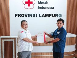 Ketua Palang Merah Indonesia Provinsi Lampung Purnama Wulan Sari, SE., MM Menunjuk Pelaksana Tugas Ketua PMI Kabupaten Way kanan Machiavelli, HT., S.STP., M.Si.