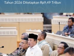 RDP Bersama Komisi II DPR RI, Pagu Anggaran Kementerian ATR/BPN Tahun 2026 Ditetapkan Rp. 9,49 Triliun