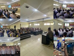 Kunjungi Polres Way Kanan, Direktorat Binmas Polda Lampung Berikan Pembinaan Bhabinkamtibmas