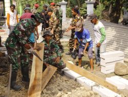 Kodim 0725 Sragen Rehab RTLH Pasutri Lansia Tanpa Anak
