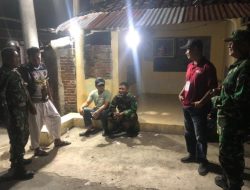 Koramil Sambungmacan Gandeng Linmas, FKPPI dan Ormas Tingkatkan Patroli Keamanan Wilayah